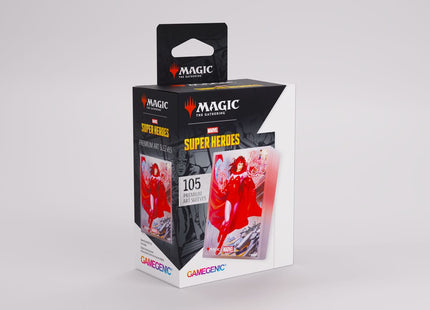 Gamers Guild AZ Gamegenic Gamegenic: Premium Art Sleeves - Magic the Gathering | Marvel Super Heroes - Scarlet Witch (Pre-Order) Asmodee