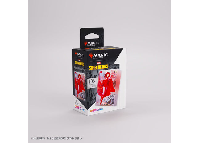 Gamers Guild AZ Gamegenic Gamegenic: Premium Art Sleeves - Magic the Gathering | Marvel Super Heroes - Scarlet Witch (Pre-Order) Asmodee