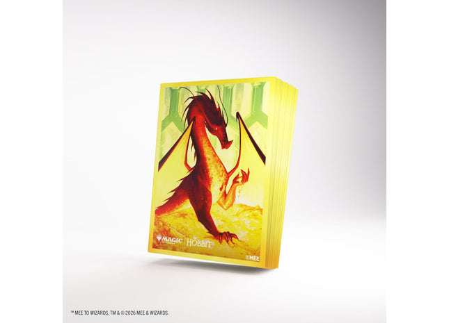 Gamers Guild AZ Gamegenic Gamegenic: Premium Art Sleeves - Magic the Gathering | The Hobbit - Smaug the Golden (Pre-Order) Asmodee