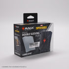 Gamers Guild AZ Gamegenic Gamegenic: Premium Double Sleeving Pack 100 - Magic the Gathering | Marvel Super Heroes - Comic Burst Black (Pre-Order) Asmodee