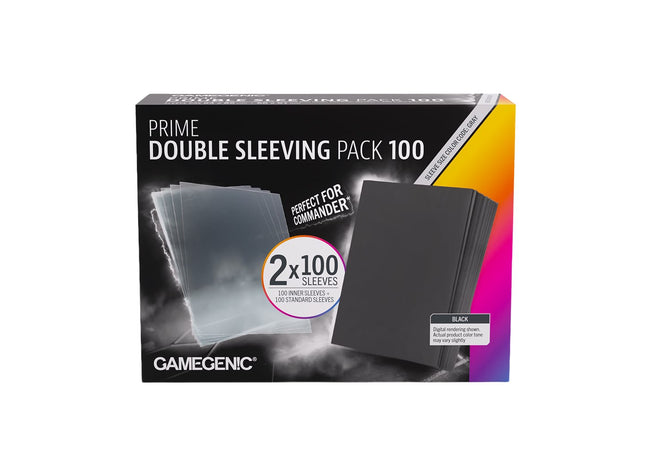Gamers Guild AZ Gamegenic Gamegenic: Prime Double Sleeving Pack 100 - 66x91 (Pre-Order) Asmodee