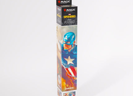 Gamers Guild AZ Gamegenic Gamegenic: Prime Playmat - Magic the Gathering | Marvel Super Heroes - Captain America, Super-Soldier (Pre-Order) Asmodee