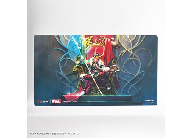 Gamers Guild AZ Gamegenic Gamegenic: Prime Playmat - Magic the Gathering | Marvel Super Heroes - Loki Laufeyson (Pre-Order) Asmodee