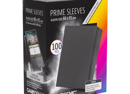 Gamers Guild AZ Gamegenic Gamegenic: Prime Sleeves - Black Asmodee
