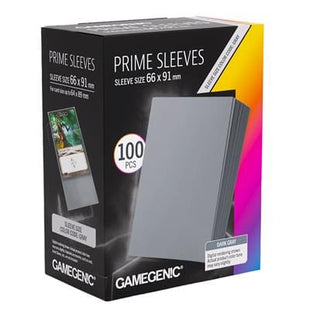 Gamers Guild AZ Gamegenic Gamegenic: Prime Sleeves - Dark Gray Asmodee