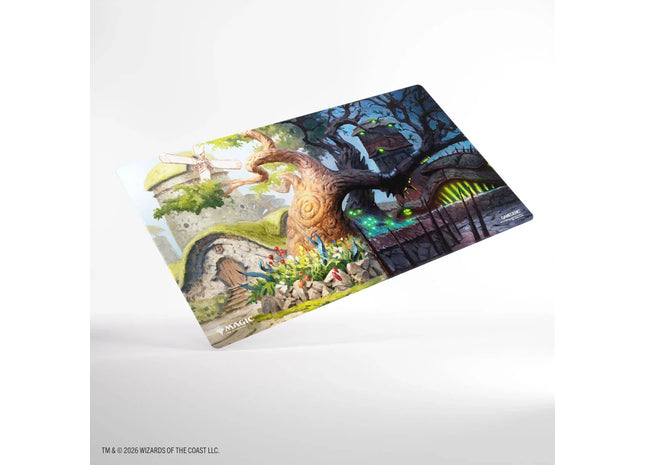 Gamers Guild AZ Gamegenic Gamegenic: Shiny Playmat - Magic the Gathering: Lorwyn Eclipsed - Temple Garden (Pre-Order) Asmodee
