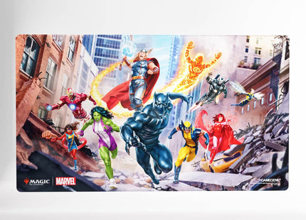 Gamers Guild AZ Gamegenic Gamegenic: Shiny Playmat - Magic the Gathering | Marvel Super Heroes - Marvel Super Heroes (Pre-Order) Asmodee