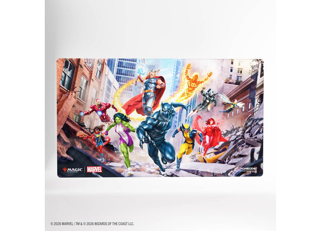 Gamers Guild AZ Gamegenic Gamegenic: Shiny Playmat - Magic the Gathering | Marvel Super Heroes - Marvel Super Heroes (Pre-Order) Asmodee