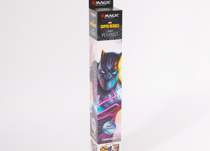 Gamers Guild AZ Gamegenic Gamegenic: Shiny Playmat - Magic the Gathering | Marvel Super Heroes - Striking Black Panther (Pre-Order) Asmodee