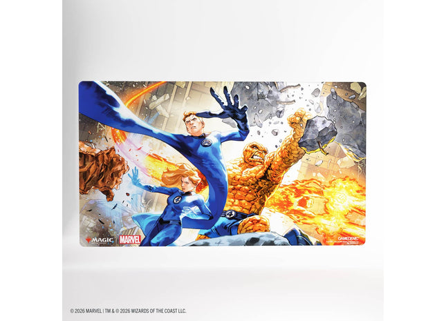 Gamers Guild AZ Gamegenic Gamegenic: Shiny Playmat - Magic the Gathering | Marvel Super Heroes - The Fantastic Four (Pre-Order) Asmodee