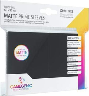 Gamers Guild AZ Gamegenic Gamegenic: Sleeves - Black Matte Asmodee