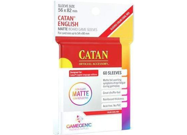 Gamers Guild AZ Gamegenic Gamegenic: Sleeves - Catan Matte Asmodee