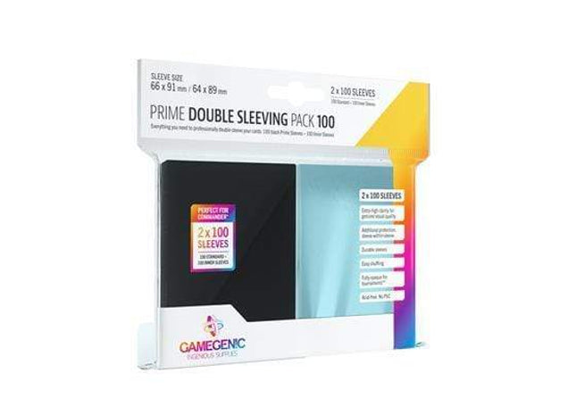 Gamers Guild AZ Gamegenic Gamegenic: Sleeves - Double Sleeving Pack 100 Prime Asmodee