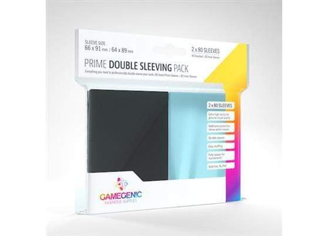 Gamers Guild AZ Gamegenic Gamegenic: Sleeves - Double Sleeving Pack 80 Prime Asmodee