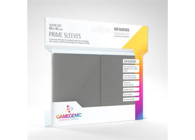 Gamers Guild AZ Gamegenic Gamegenic: Sleeves - Gray Prime Asmodee