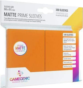 Gamers Guild AZ Gamegenic Gamegenic: Sleeves - Orange Matte Asmodee