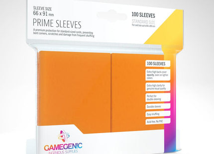 Gamers Guild AZ Gamegenic Gamegenic: Sleeves - Orange Prime Asmodee