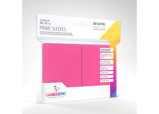 Gamers Guild AZ Gamegenic Gamegenic: Sleeves - Pink Prime Asmodee