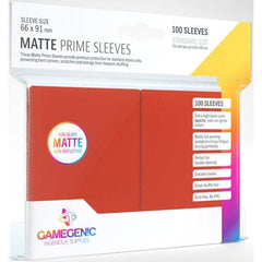 Gamers Guild AZ Gamegenic Gamegenic: Sleeves - Red Matte Asmodee
