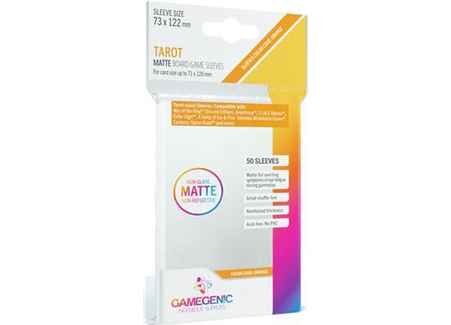 Gamers Guild AZ Gamegenic Gamegenic: Sleeves - Tarot Matte Asmodee