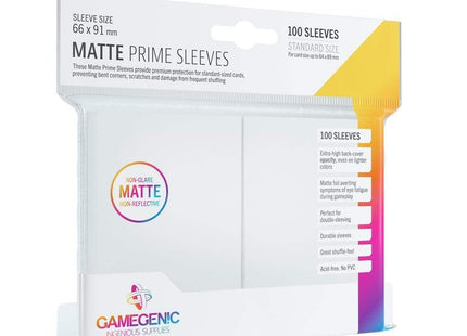 Gamers Guild AZ Gamegenic Gamegenic: Sleeves - White Matte Asmodee