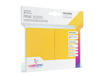Gamers Guild AZ Gamegenic Gamegenic: Sleeves - Yellow Prime Asmodee