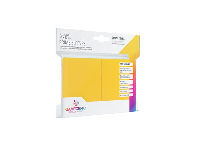 Gamers Guild AZ Gamegenic Gamegenic: Sleeves - Yellow Prime Asmodee