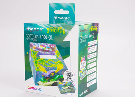 Gamers Guild AZ Gamegenic Gamegenic: Soft Crate 100+ XL Sideloading - Magic the Gathering | Secrets of Strixhaven -  Bogwater Lumaret/Dina, Essence Brewer (Pre-Order) Southern Hobby