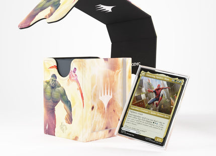 Gamers Guild AZ Gamegenic Gamegenic: Squire PLUS 100+ XL - Magic the Gathering | Marvel Super Heroes - Door of Destinies (Pre-Order) Asmodee