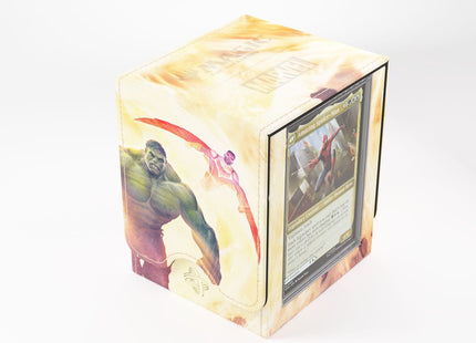 Gamers Guild AZ Gamegenic Gamegenic: Squire PLUS 100+ XL - Magic the Gathering | Marvel Super Heroes - Door of Destinies (Pre-Order) Asmodee
