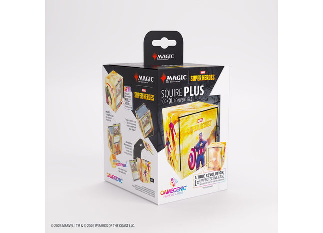 Gamers Guild AZ Gamegenic Gamegenic: Squire PLUS 100+ XL - Magic the Gathering | Marvel Super Heroes - Door of Destinies (Pre-Order) Asmodee