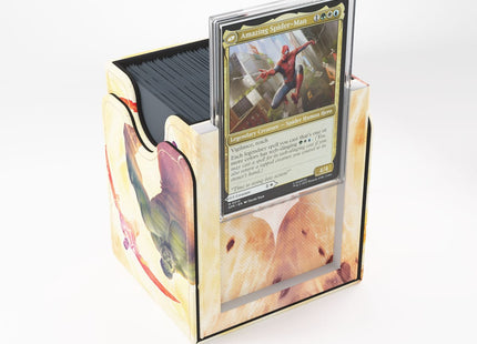 Gamers Guild AZ Gamegenic Gamegenic: Squire PLUS 100+ XL - Magic the Gathering | Marvel Super Heroes - Door of Destinies (Pre-Order) Asmodee