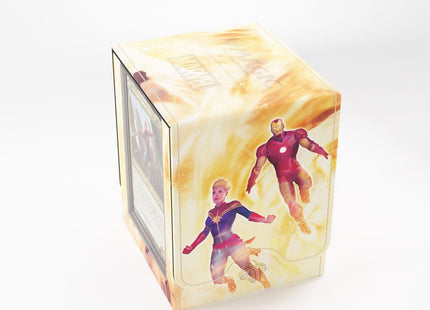 Gamers Guild AZ Gamegenic Gamegenic: Squire PLUS 100+ XL - Magic the Gathering | Marvel Super Heroes - Door of Destinies (Pre-Order) Asmodee