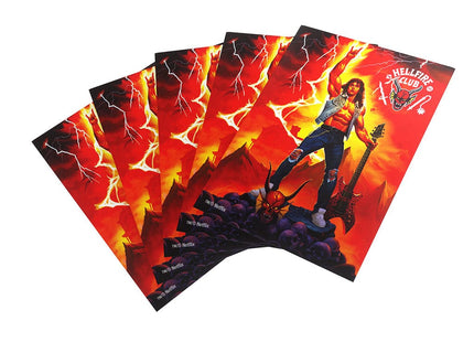Gamers Guild AZ Gamegenic Gamegenic: Stranger Things - Hellfire Club Art Sleeves - Eddie Munson 50ct (Pre-Order) Asmodee