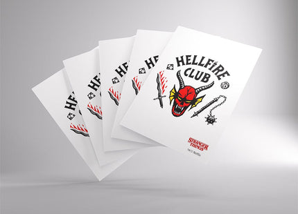 Gamers Guild AZ Gamegenic Gamegenic: Stranger Things - Hellfire Club Art Sleeves - Hellfire Club 50ct (Pre-Order) Asmodee