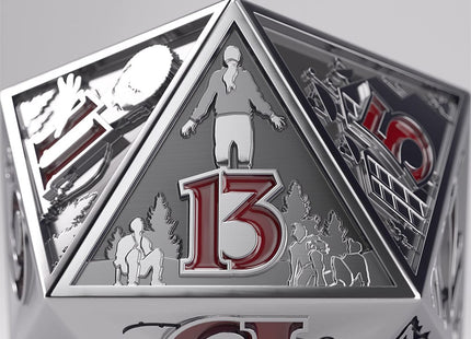 Gamers Guild AZ Gamegenic Gamegenic: Stranger Things - Hellfire Club Premium Metal D20 Die (Pre-Order) Asmodee