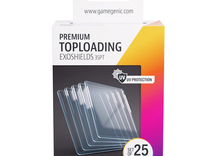 Gamers Guild AZ Gamegenic Gamegenic: Toploading Exoshields 35pt - Clear (Pre-Order) Asmodee