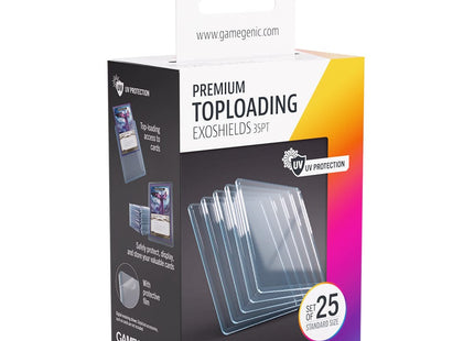 Gamers Guild AZ Gamegenic Gamegenic: Toploading Exoshields 35pt - Clear (Pre-Order) Asmodee