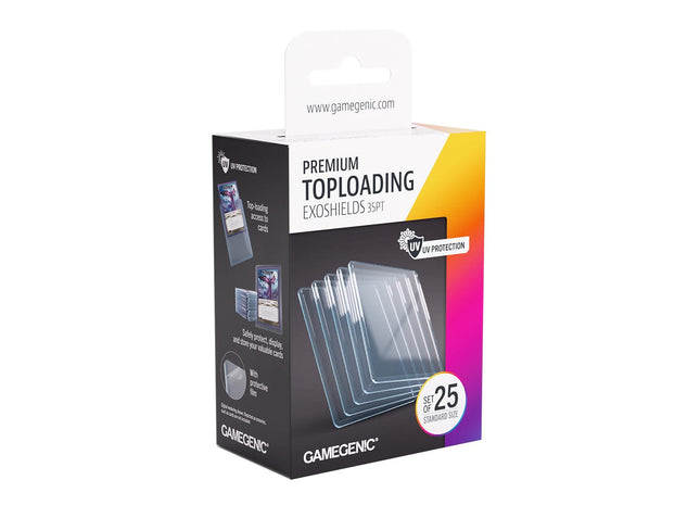 Gamers Guild AZ Gamegenic Gamegenic: Toploading Exoshields 35pt - Clear (Pre-Order) Asmodee