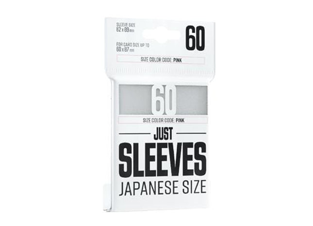 Gamers Guild AZ Gamegenic Just Sleeves: Japanese White Asmodee