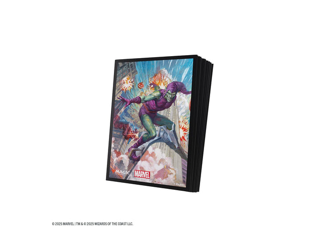 Gamers Guild AZ Gamegenic Magic: The Gathering | Marvel's Spider-Man Premium Art Sleeves - Green Goblin (Pre-Order) Asmodee