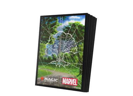 Gamers Guild AZ Gamegenic Magic: The Gathering | Marvel's Spider-Man Premium Art Sleeves - Spider-Man Forest (Pre-Order) Asmodee