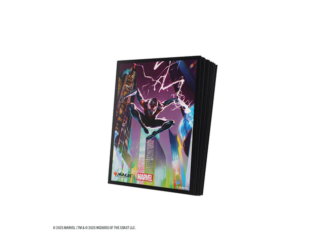 Gamers Guild AZ Gamegenic Magic: The Gathering | Marvel's Spider-Man Premium Art Sleeves - Spider-Man Miles Morales (Pre-Order) Asmodee