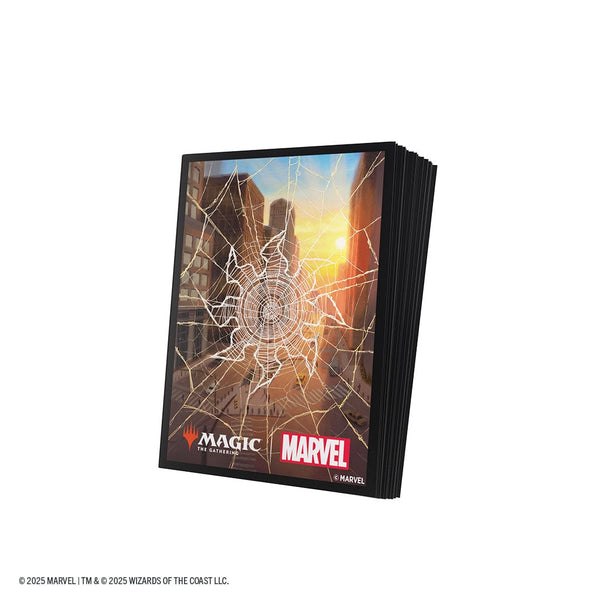 spiderman card sleeves Gamegenic Premium Art Sleeves Elevate your game and protect your cards in style MTG Premium Art Sleeves: Marvel's