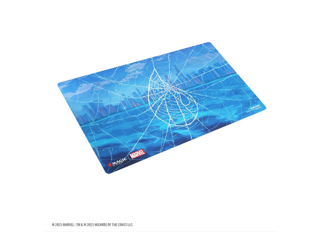 Gamers Guild AZ Gamegenic Magic: The Gathering | Marvel's Spider-Man Shiny Playmat - Spider-Man Island (Pre-Order) Asmodee
