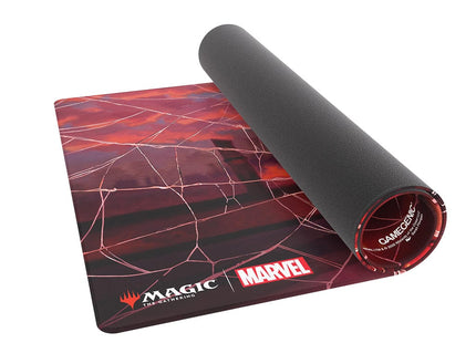Gamers Guild AZ Gamegenic Magic: The Gathering | Marvel's Spider-Man Shiny Playmat - Spider-Man Mountain (Pre-Order) Asmodee