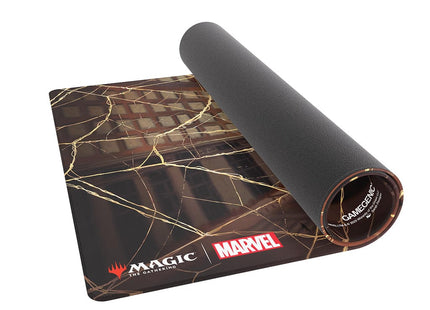 Gamers Guild AZ Gamegenic Magic: The Gathering | Marvel's Spider-Man Shiny Playmat - Spider-Man Plains (Pre-Order) Asmodee