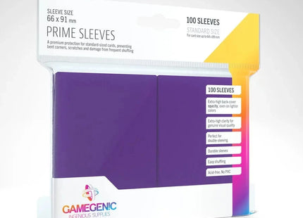 Gamers Guild AZ Gamegenic PRIME Sleeves: Purple Asmodee