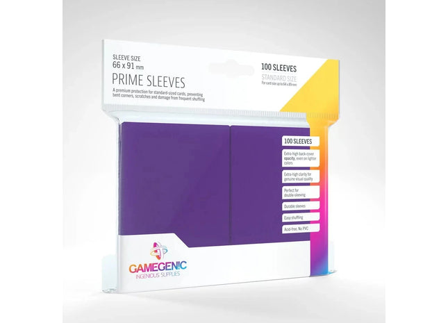 Gamers Guild AZ Gamegenic PRIME Sleeves: Purple Asmodee