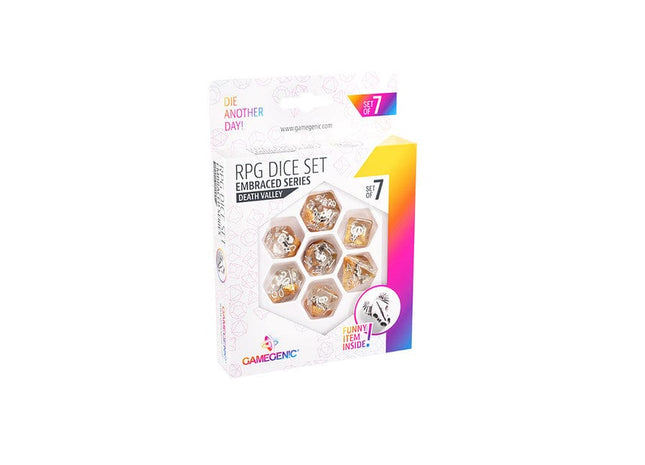 Gamers Guild AZ Gamegenic RPG Dice Set: Death Valley - Embraced Series Asmodee